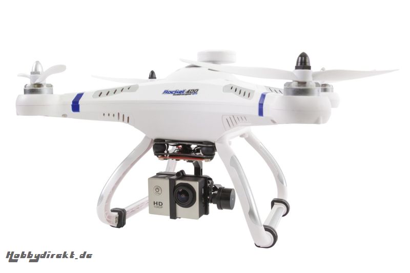 Rocket 400 GPS - RTF Quadrocopter mit Brushless Gimbal und Full HD-Action Kamera Mode 1 XciteRC 15001610