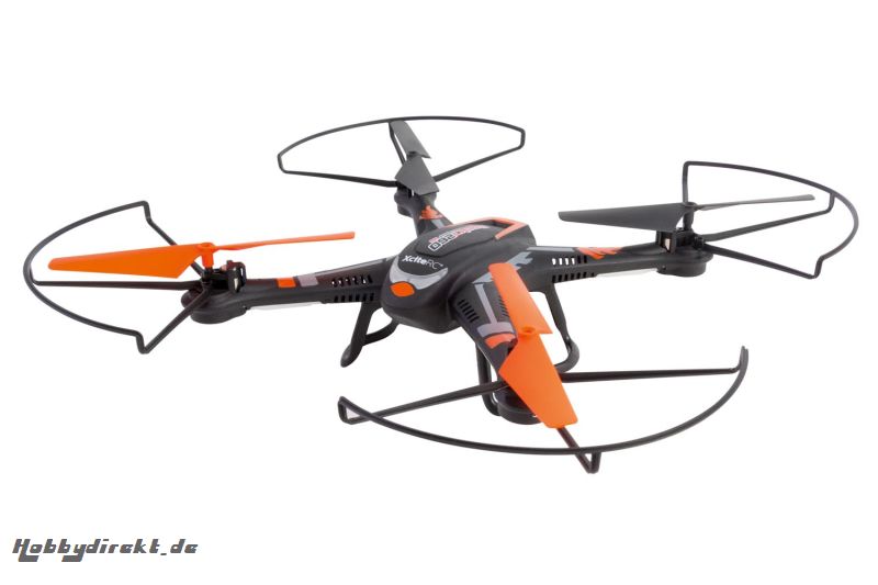 Rocket 260 3D - 4 Kanal RTF Quadrocopter schwarz XciteRC 15002200