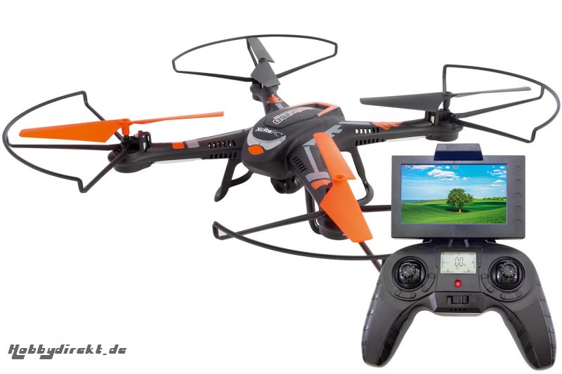 Rocket 260 3D FPV - 4 Kanal RTF Quadrocopter schwarz XciteRC 15002230