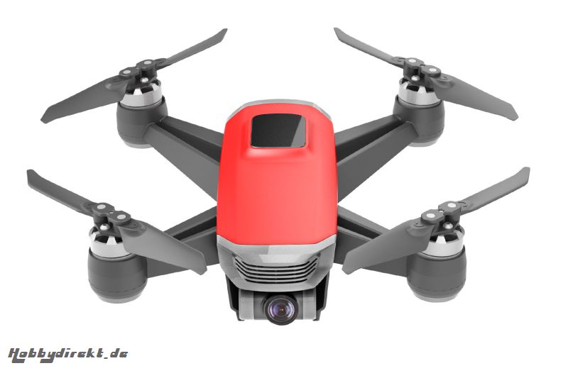 Walkera Peri Quadrocopter RTF Misano Red - FPV-Drohne mit 4K UHD-Kamera, GPS, Optical Positioning, Fernsteuerung, Akku und Ladegerät Walkera 15002350