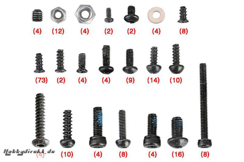 Schraubenset Furious 320 Walkera 15003806