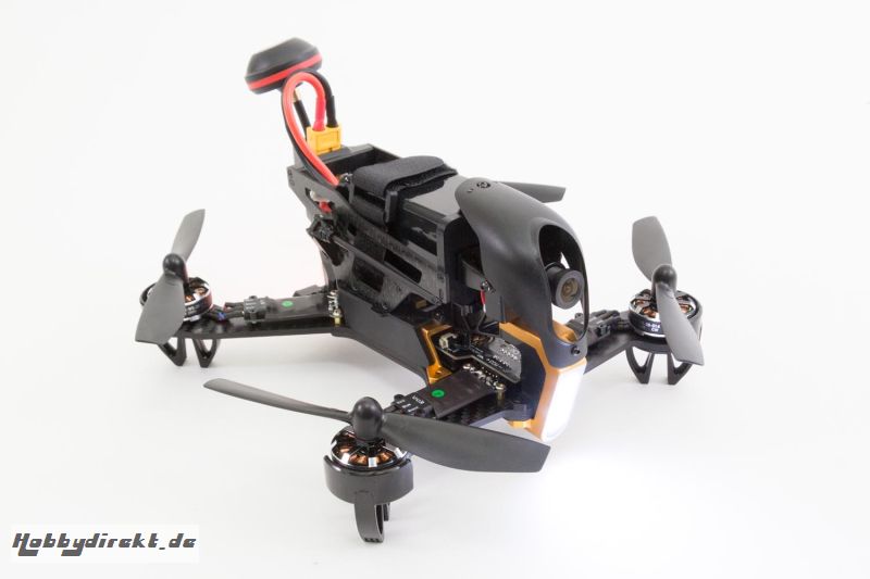 XciteRC FPV Racing-Quadrocopter F210 RTF - FPV-Drohne mit Sony HD-Kamera, OSD, Akku, Ladegerät und DEVO 7 Fernsteuerung Walkera 15003900