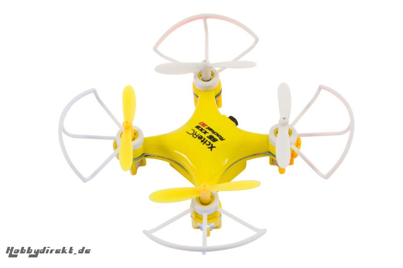 Rocket 55XXS 3D 4-Kanal RTF Quadrocopter gelb XciteRC 15007300