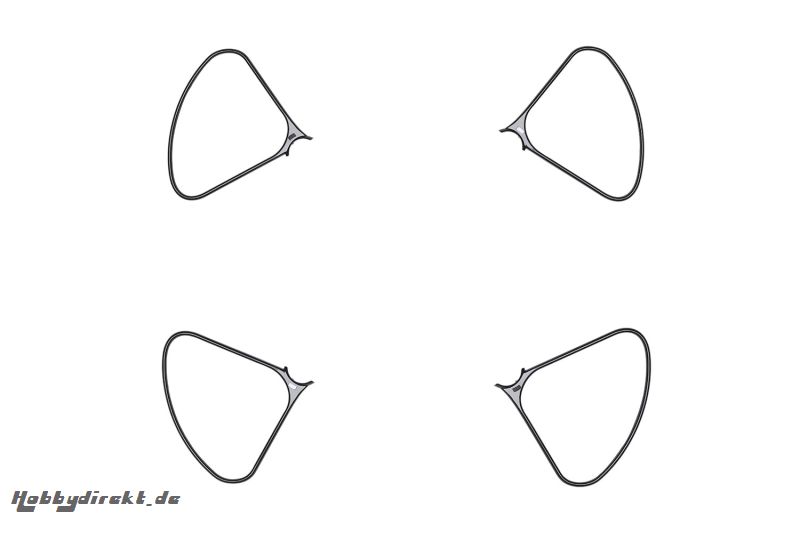 DJI P 4 Propeller-Guard Obsidian Edition (Part 124) DJI 15009909