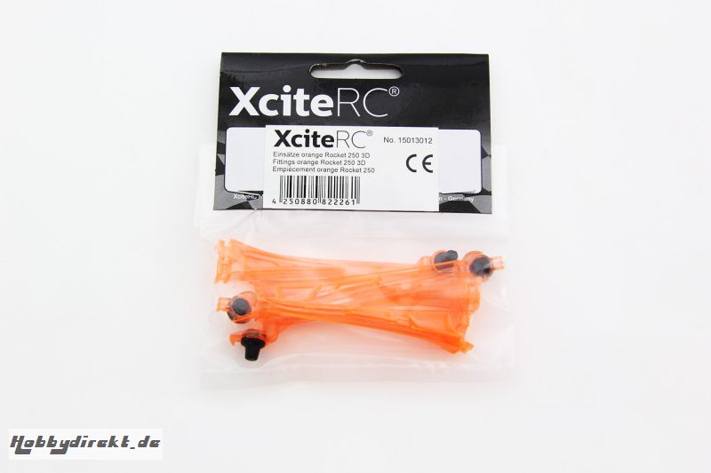 Einsätze orange Rocket 250 3D XciteRC 15013012