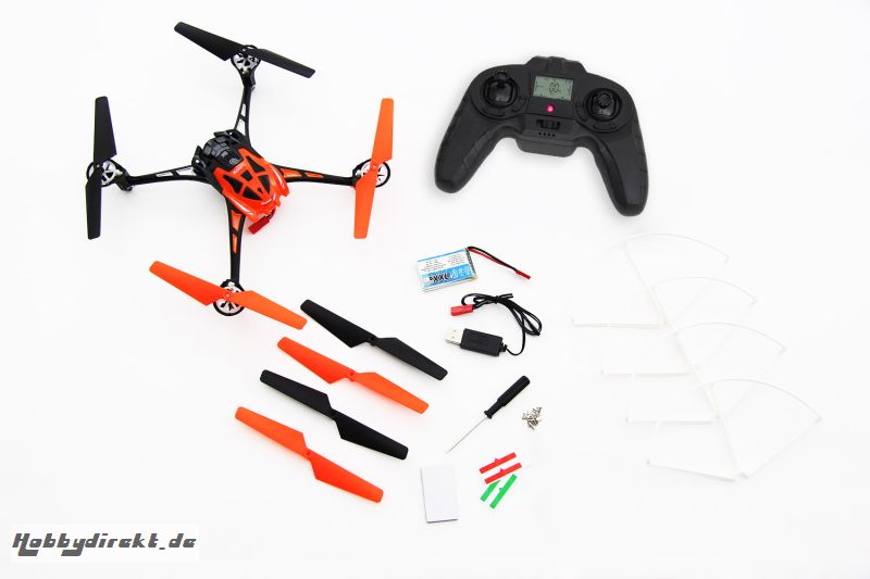 Rocket 250 3D - 4 Kanal RTF Quadrocopter orange XciteRC 15013110