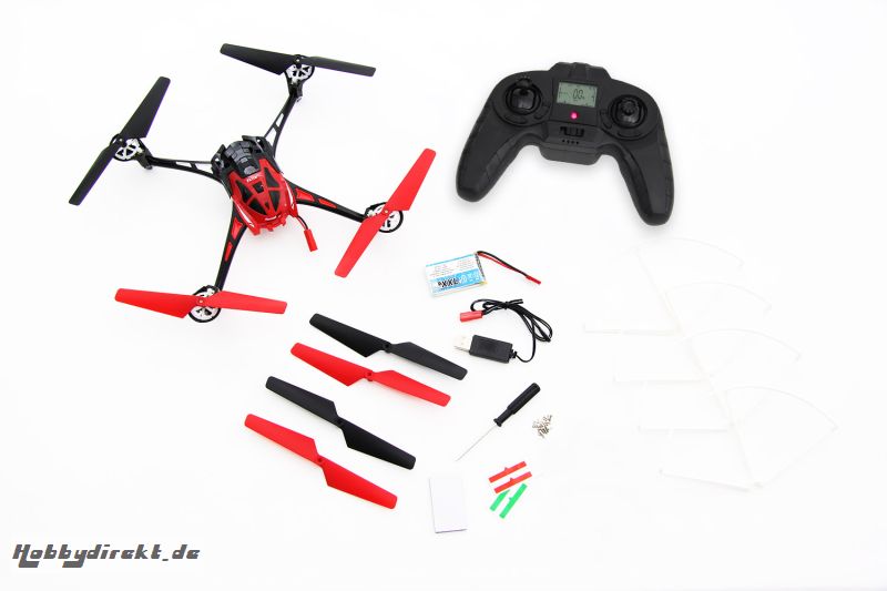 Rocket 250 3D - 4 Kanal RTF Quadrocopter rot XciteRC 15013120