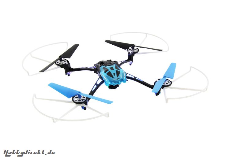 Rocket 250 3D - 4 Kanal RTF Quadrocopter blau mit Kamera XciteRC 15014000