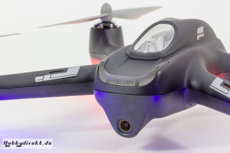 Hubsan X4 Cam Brushless Quadrocopter schwarz - RTF-Drohne mit HD-Kamera, GPS, Akku und Ladegerät (H501C) Hubsan 15030100