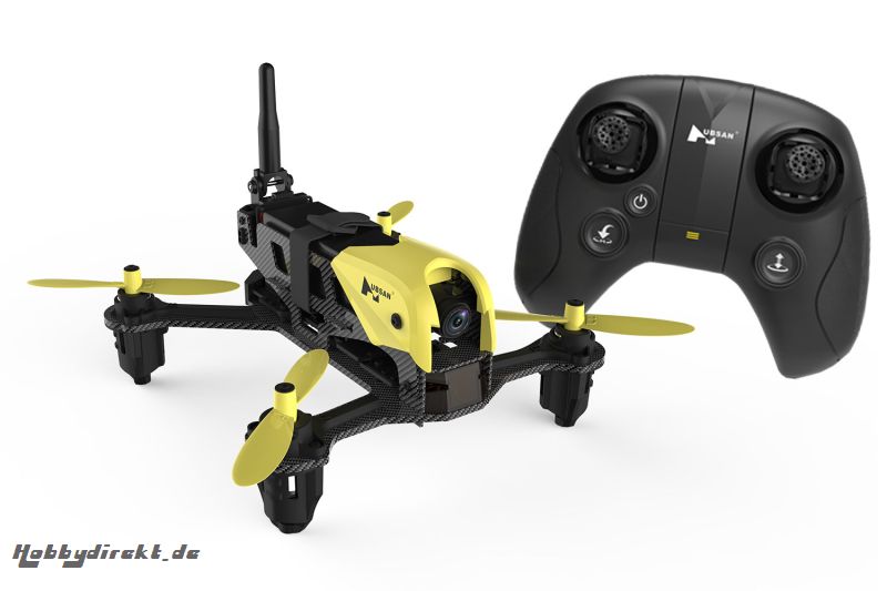 Hubsan X4 Storm Racing Drone FPV Quadrocopter - RTF-Drohne mit HD-Kamera, Akku, Ladegerät und Fernsteuerung Hubsan 15030700