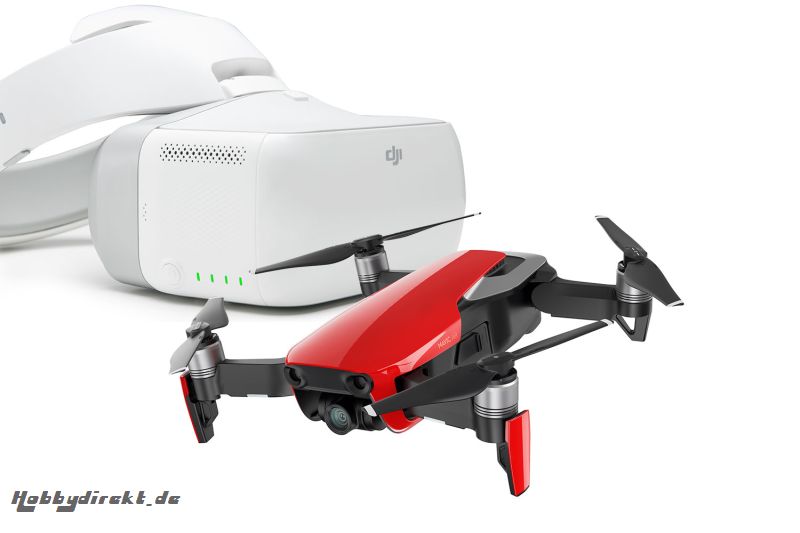 DJI Mavic Air Quadrocopter Flame Red + DJI Goggles Combo DJI 15050160