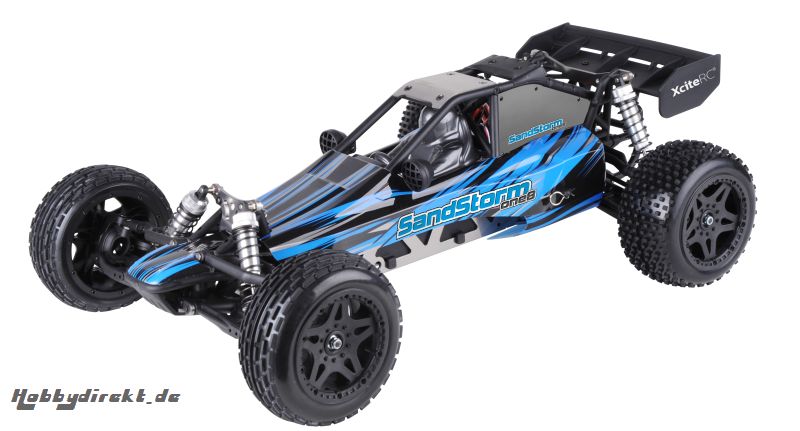 SandStorm one8 - 2WD RTR Dune Buggy Brushless Modellauto, blaue Karosserie XciteRC 30203000