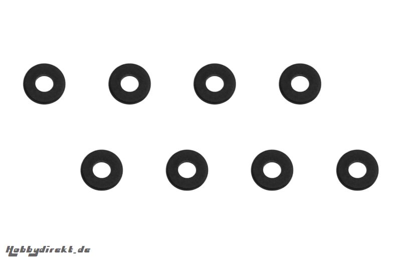 Beilagscheiben 3x7 mm div.Stärken (8) für SandStorm one10 XciteRC 30300015