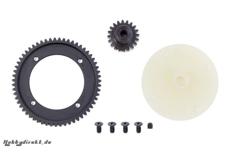 Hauptzahnrad + Motorritzel Stahl one10 4WD XciteRC 30307106