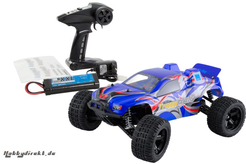 Truggy one 10 4WD RTR Modellauto M1:10 blau XciteRC 30308000