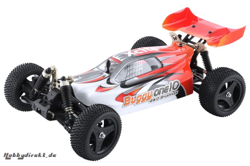 Buggy one10 4WD Brushless RTR Modellauto M1:10 rot XciteRC 30320000