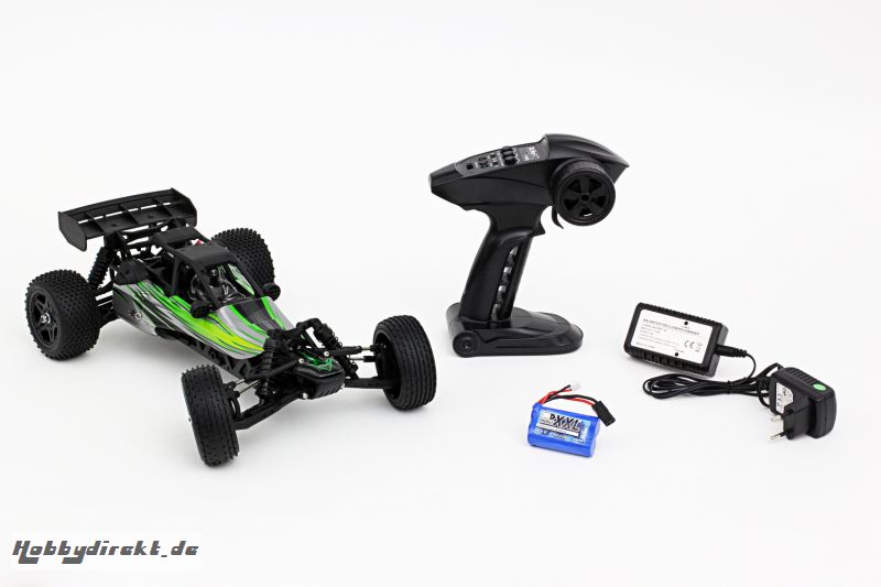 SandStorm one12 - 2WD RTR Buggy Modellauto, grüne Karosserie XciteRC 30404000