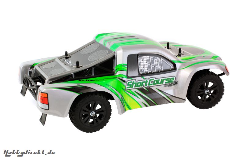 Shortcourse one12 - 2WD RTR Modellauto, grüne Karosserie XciteRC 30407000