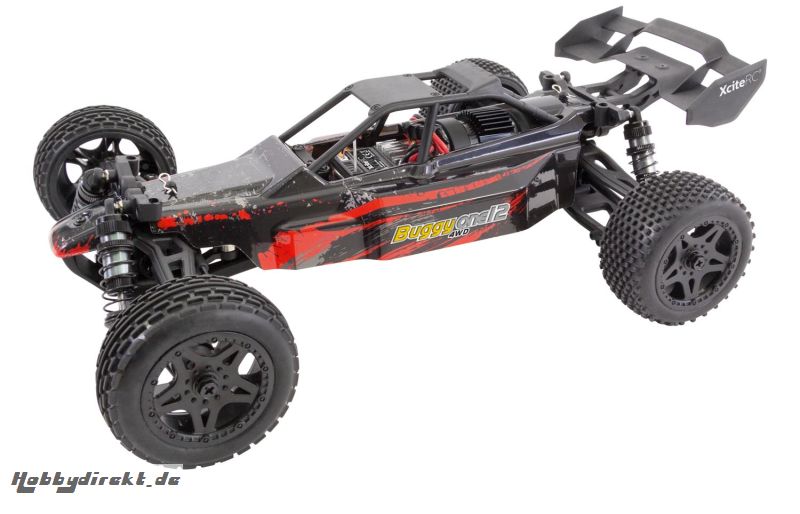 Buggy one12 - 4WD RTR Modellauto, schwarze Karosserie Würth Edition XciteRC 30408000