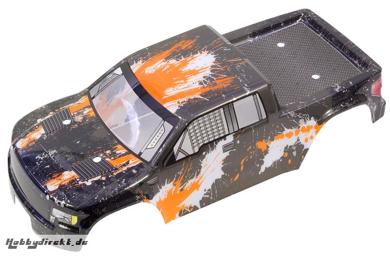 Karosserie und Decals Monster Truck one12 4WD orange XciteRC 30410002