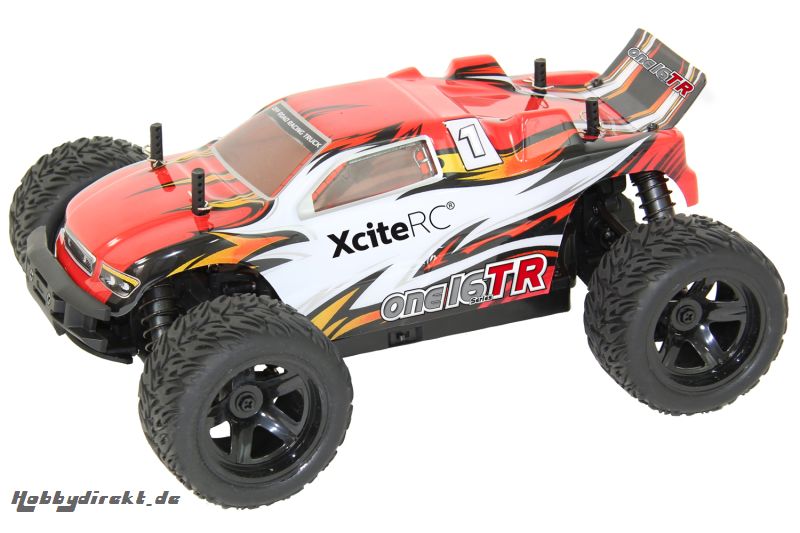 Truggy one16 TR - 4WD RTR Modellauto, rote Karosserie XciteRC 30501000