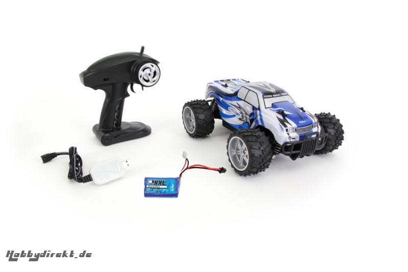 Eagle Monster Truck M 1:16 - 2WD RTR Modellauto, blaue Karosserie XciteRC 30507000