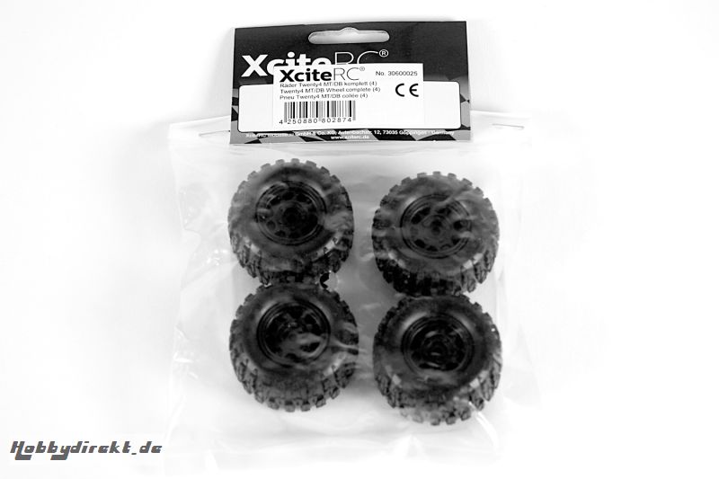 Räder für Twenty4 MT/ SC komplett (4) XciteRC 30600025