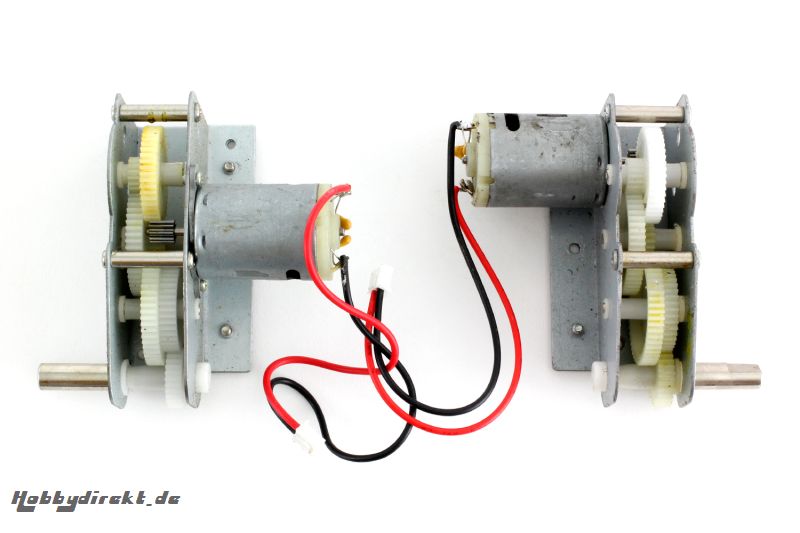 Motor-Getriebeeinheit (Kunststoffzahnräder) DAK Pz.Kpfw. IV F-1 M1:16 XciteRC 35510004