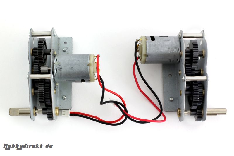 Motor-Getriebeeinheit (Stahlzahnräder) DAK Pz.Kpfw. IV F-1 M1:16 XciteRC 35510011