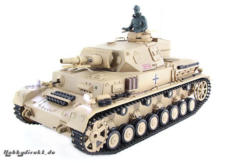 Panzer DAK Pz.Kpfw. IV F-1 - RTR Sound & Smoke XciteRC 35511000