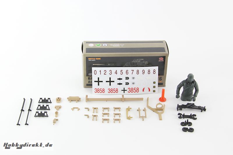 Panzer DAK Pz.Kpfw. IV F-1 - RTR Professional XciteRC 35512000