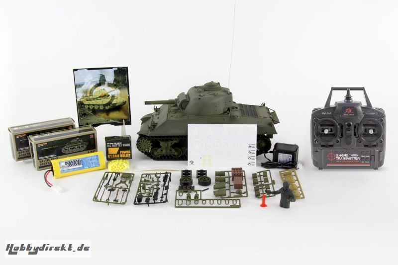 Panzer U.S. M4A3 Sherman - RTR Professional XciteRC 35515000