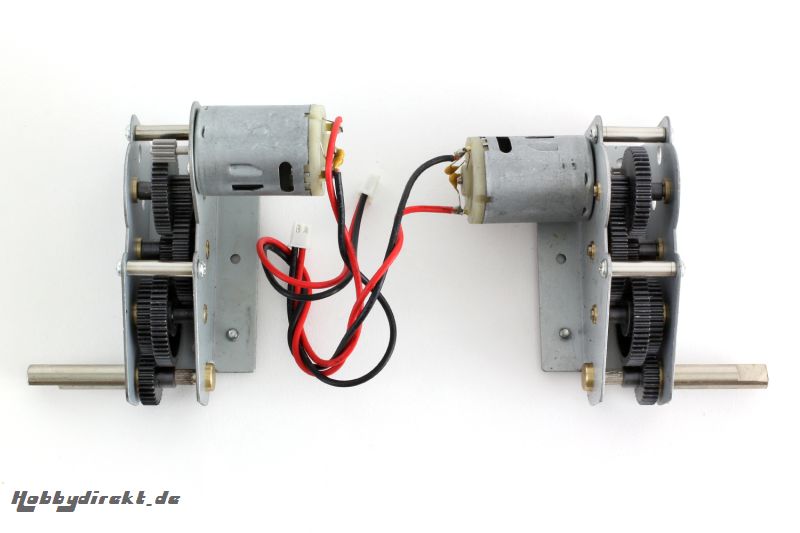 Motor-Getriebeeinheit (Stahlzahnräder) KW-1 M1:16 XciteRC 35522011