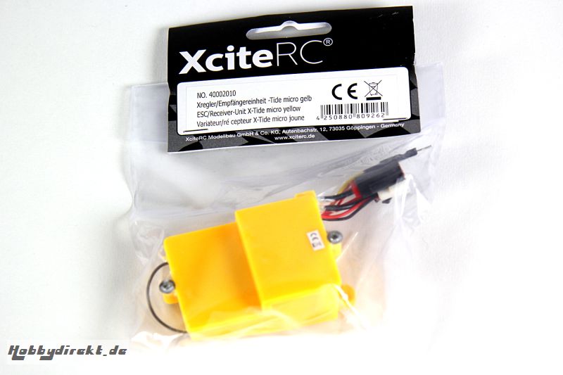 Xregler/Empfängereinheit -Tide micro gelb XciteRC 40002010