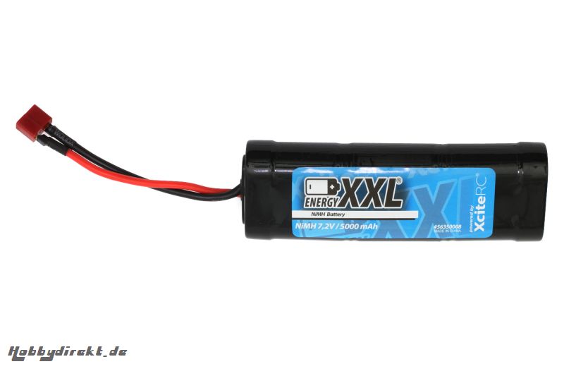 energyXXL NiMH Battery 7.2 V / 5000mAh/ Stick/ T-Anschlußstecker energyXXL 56350008