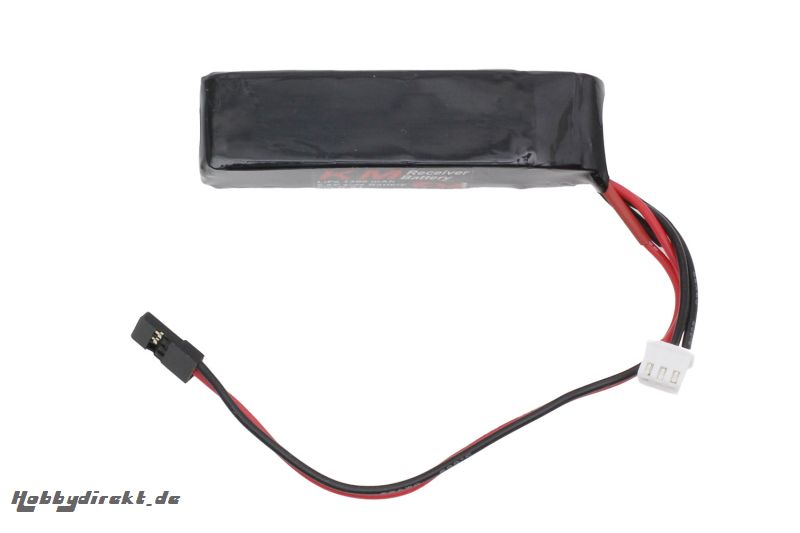 LiFe-Empfängerakku 2S 6.6 V / 1300mAh für KM-Racing K8/H-K1 energyXXL 56400010