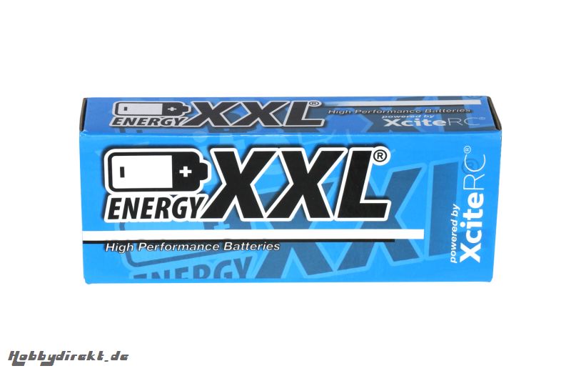 energyXXL Performance Lithium Polymer Battery Pack 30C 2S 7.4 V / 1100 mAh/Softcase/T-Anschlußstecker passend auch fürParacopter energyXXL 56600008