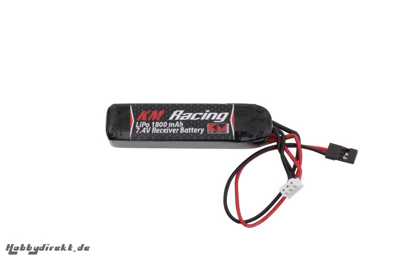 LiPo-Empfängerakku 2S 7.4 V / 1800mAh für KM-Racing K8 energyXXL 56600009