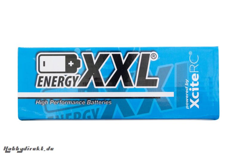 energyXXL Performance Lithium Polymer Battery Pack 35C 2S 7.4 V / 3000 mAh/ Hardcase/ JST - Anschlußstecker energyXXL 56600010