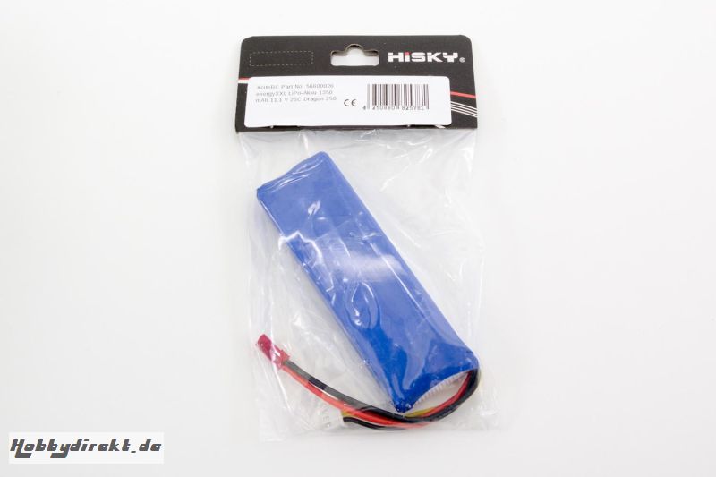 energyXXL LiPo-Akku 1350 mAh 11.1 V 25C Dragon 250 energyXXL 56600026