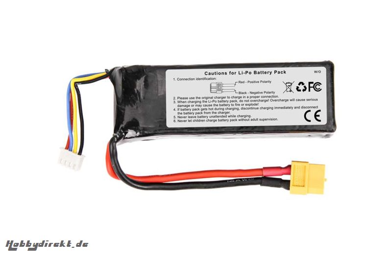 energyXXL LiPo-Akku 2200 mAh 11.1 V Runner 250 Pro energyXXL 56600040