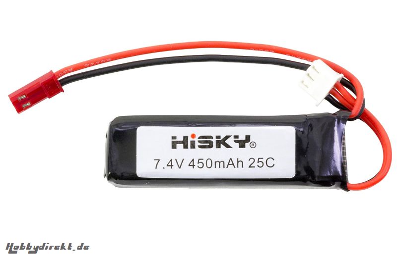 LiPo-Akku 7.4 V/ 450 mAh Flybarless 245 3D Brushless energyXXL 56600052