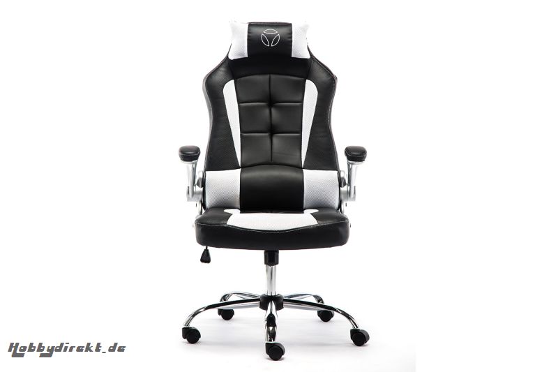 MOMO Design Gaming Chair Bürostuhl Chefsessel GC-003 weiß/schwarz MOMO-Design 83000018