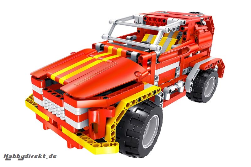 Teknotoys Active Bricks RC 2in1 SUV & Roadster rot mit Fernsteuerung Teknotoys 85000011