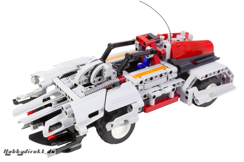 Teknotoys Active Bricks RC 2in1 Sportwagen-Set grau mit Fernsteuerung Teknotoys 85000016