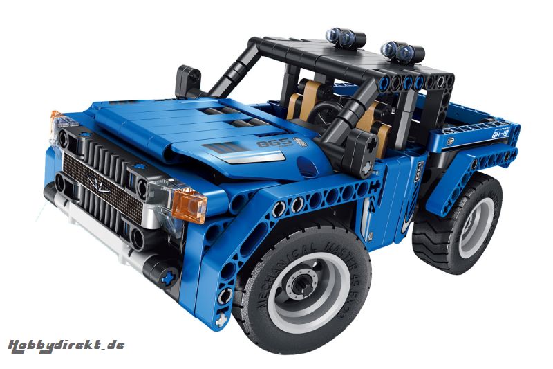 Teknotoys Active Bricks RC 2in1 Pickup Trucks mit Fernsteuerung blau Teknotoys 85000028