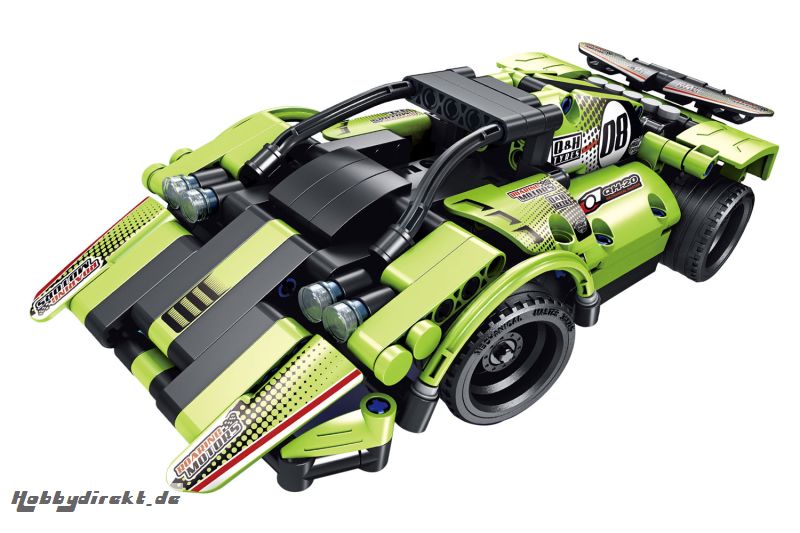 Teknotoys Active Bricks RC 2in1 Racing Cars mit Fernsteuerung grün Teknotoys 85000029