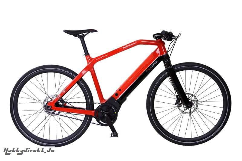 PININFARINA Evoluzione Sportiva E-Bike Carbon Alfine 8-Gang Riemenantrieb rot Pininfarina 87002000