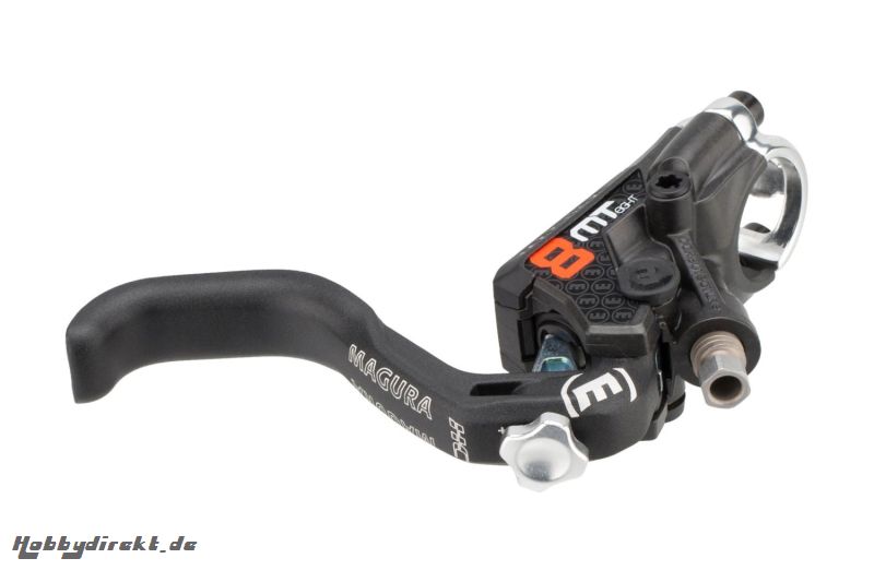 MAGURA Bremsgriff MT8 PRO, schwarz, 1-Finger HC-Hebel mit Reach Adjust/BAT, schwarz, ab MJ2019 (VE = 1 Stück) Magura 87010734