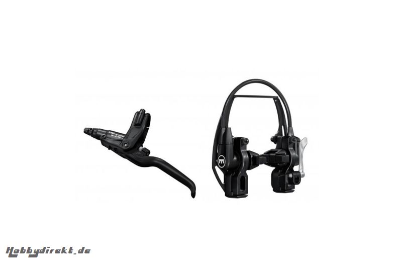 MAGURA HS22 schwarz, 3-Finger-Hebel, links/rechts verwendbar, mit EASY MOUNT Anbau, Einzelbremse (VE= 1 Stück) Magura 87010745